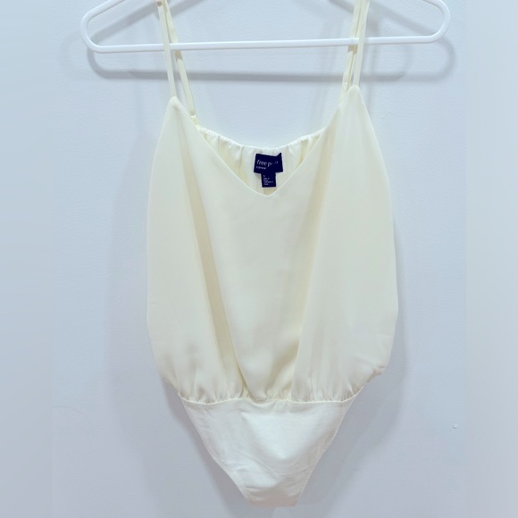 Nordstrom Free Press Camisole Tank Top Bodysuit - Picture 1 of 5
